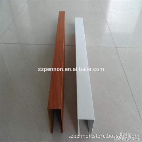 Suspended Ceiling Tiles U Shape Tube line Ceiling